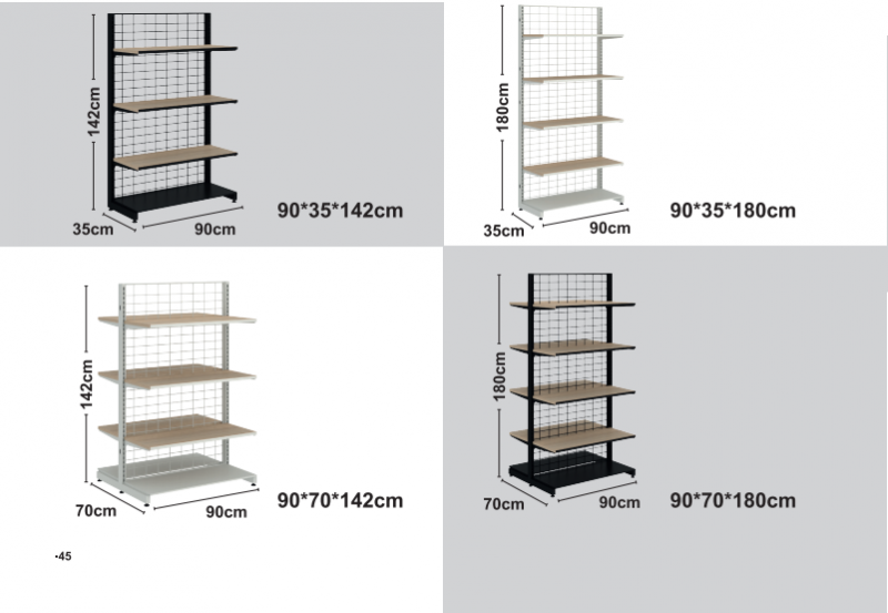 ชั้นวางไม้ Slim